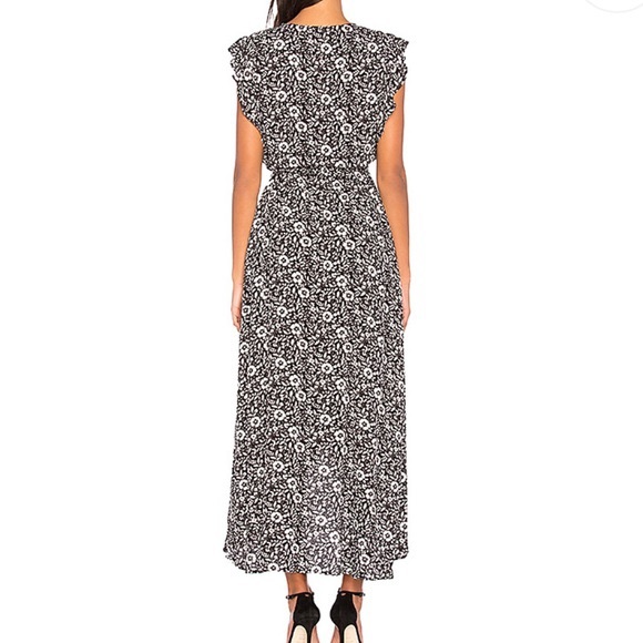 Splendid Floral Faux Wrap Maxi Dress - Picture 2 of 6